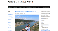 Desktop Screenshot of andrackblog.de