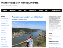 Tablet Screenshot of andrackblog.de